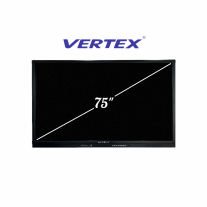 Interactive Multimedia Display Vertex รุ่น IL-3755 PRO จอรับภาพเป็นแบบ D-LED ขนาดจอ 75 นิ้ว มีความละเอียดสูงสุด 3840×2160 pixels ที่รองรับความละเอียดแบบ UHD 4K